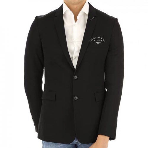 ディオールメンズビジネスコットンスーツジャケットo0973ブラック