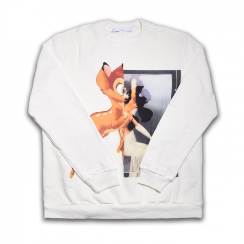 ジバンシィ--ジバンシィメンズカジュアルコットンスウェットシャツv0493ホワイト