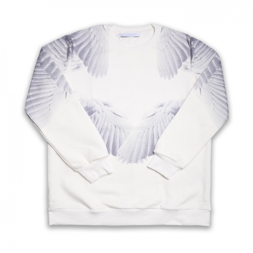 ジバンシィ--ジバンシィメンズカジュアルコットンスウェットシャツv0497ホワイト