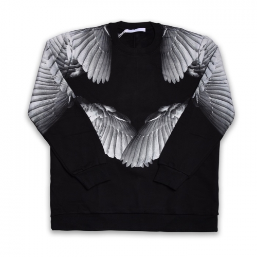 ジバンシィ--ジバンシィメンズカジュアルコットンスウェットシャツv0500ブラック