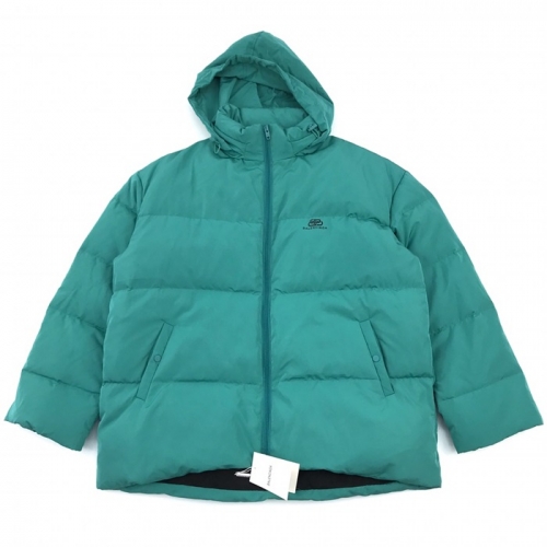 バレンシアガメンズダックダウンパディングl0872グリーン