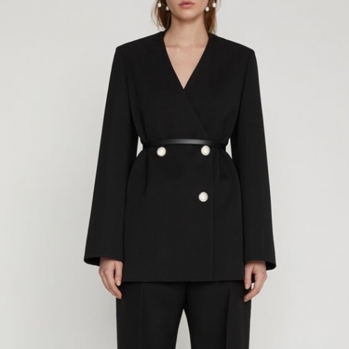 ジルサンダージルサンダーレディースベーシックカジュアルジャケットl0015ブラック