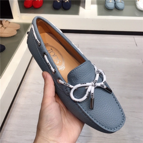 'トッズレディースレッドローファー,(225-250),S0147,スカイブルー