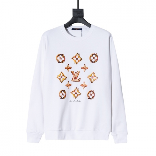 ルイヴィトンルイヴィトンメンズカジュアルコットンスウェットシャツu02420ホワイト