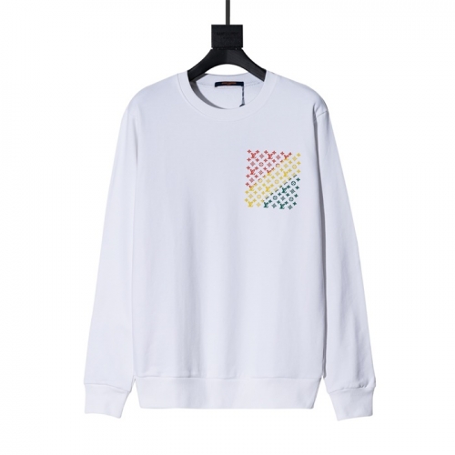 ルイヴィトンルイヴィトンメンズカジュアルコットンスウェットシャツu02425ホワイト