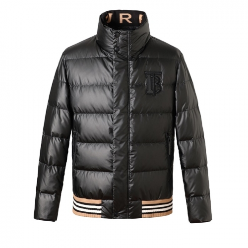 バーバリーバーバリーメンズカジュアルダックダウンパディングr03384ブラック