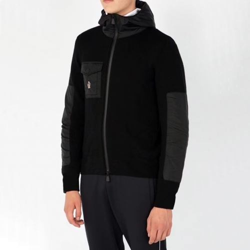 モンクレールモンクレールメンズカジュアルダウンジャケットc02008.ブラック