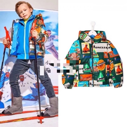 モンクレールモンクレールKidsパッチモダンダックダウンパディングc02013グリーン