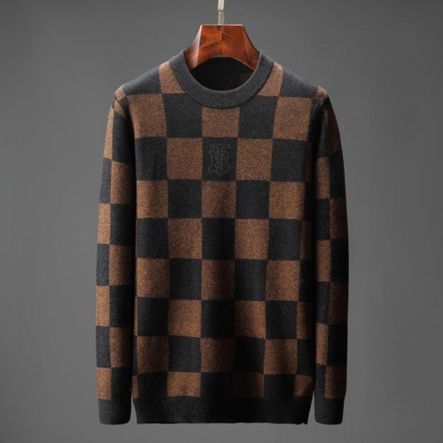 バーバリーバーバリーメンズカジュアルセーターr03397ブラック