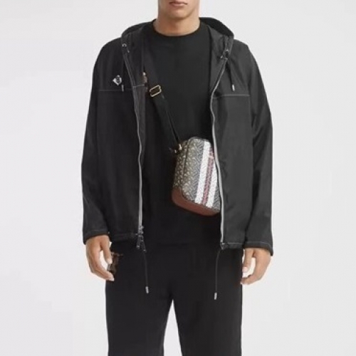 バーバリーバーバリーメンズクラシックカジュアルジャケットr03421ブラック