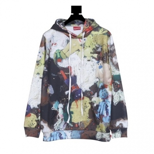 シュプリームシュプリームユニセックスフーディp0113グリーン