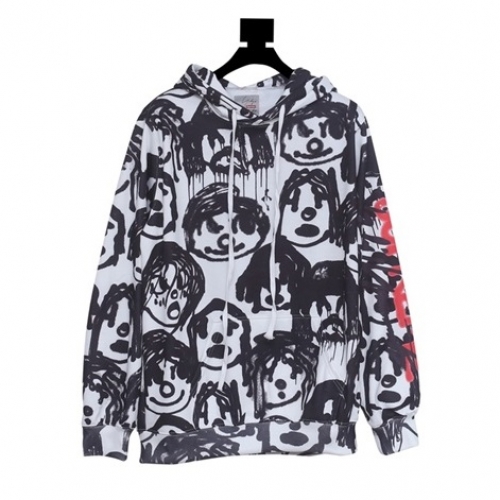 シュプリームシュプリームユニセックスフーディp0114ブラック