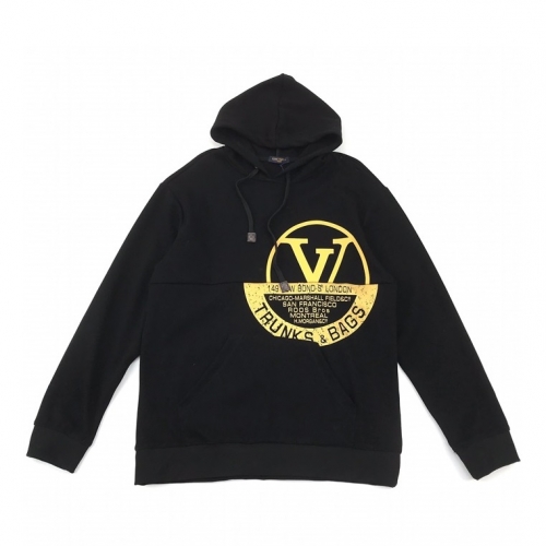 ルイヴィトンルイヴィトンメンズカジュアルコットン長袖Tシャツu02463ブラック