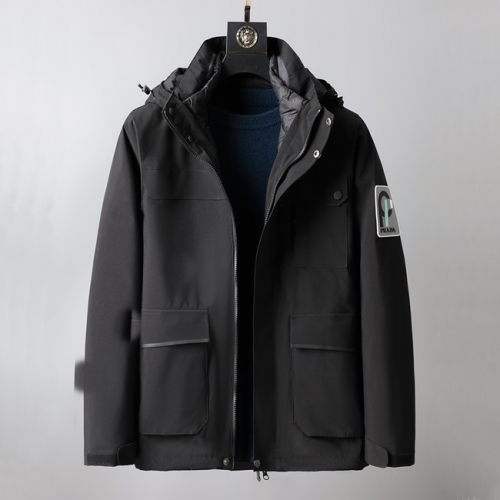 プラダプラダメンズカジュアルジャケットa01203ブラック