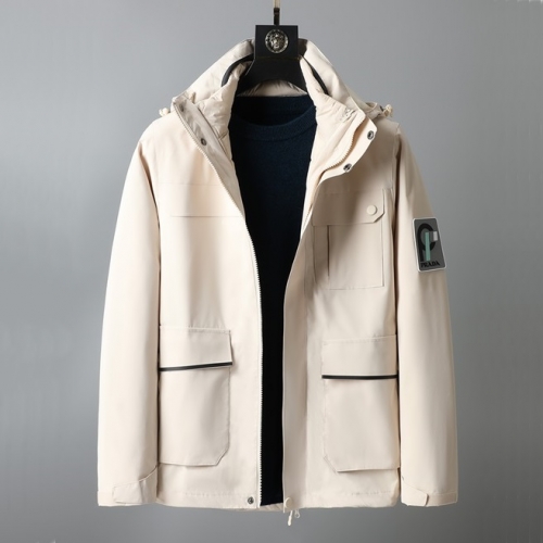 プラダプラダメンズカジュアルジャケットa01204アイボリー