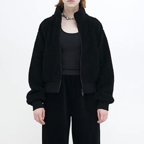 エムオーアンドコーレディースレザージャケットo002ブラック