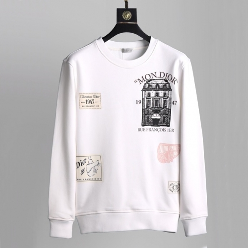 ディオールディオールメンズカジュアルコットン長袖Tシャツo01042ホワイト