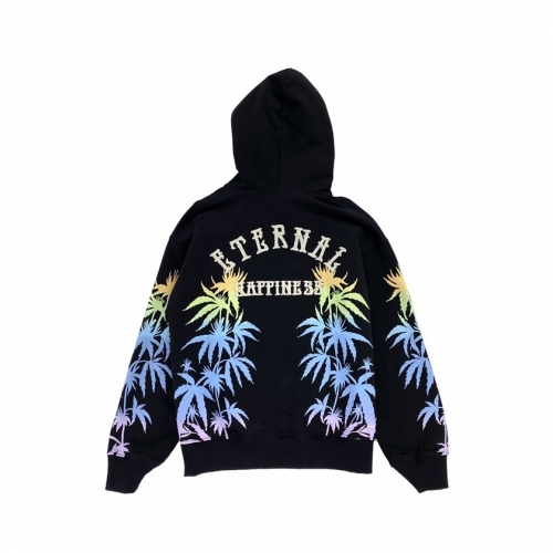 アミリアミリメンズカジュアルコットンフーディ0138ブラック