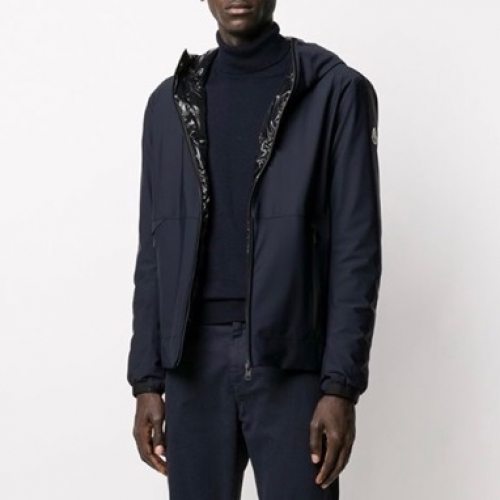 モンクレールモンクレールメンズカジュアルダウンジャケットc02034.ネイビー