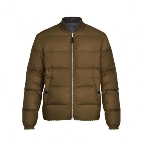 ルイヴィトンメンズダウン両面パディングu02477.カーキ