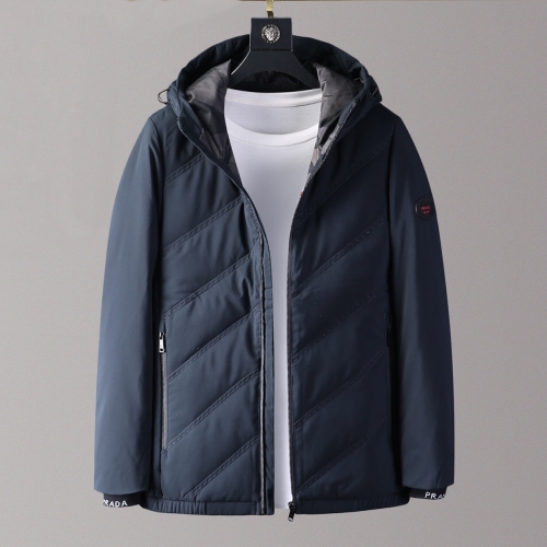 プラダプラダメンズカジュアルジャケットa01211ブルー