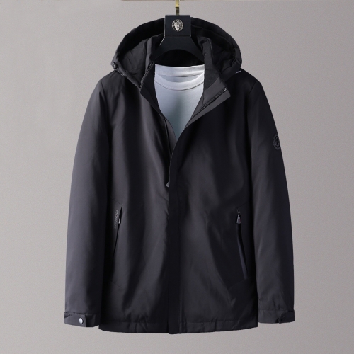 モンクレールモンクレールメンズカジュアルダウンジャケットc02040ブラック