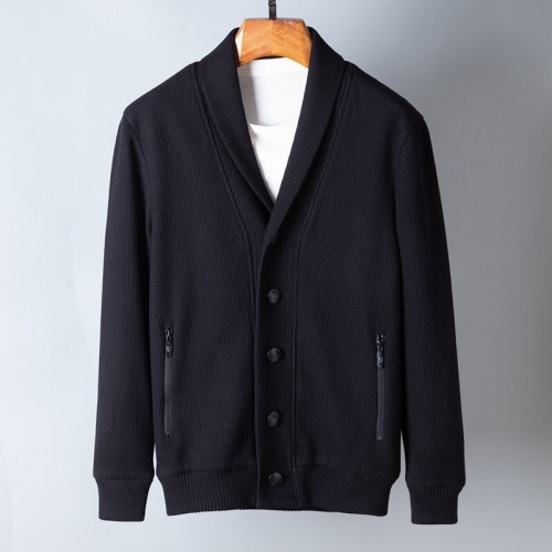 アルマーニアルマーニメンズネックカーディガンm0822ブラック