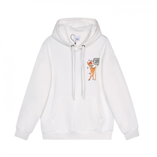 バーバリーメンズカジュアルコットンフーディr03476ホワイト