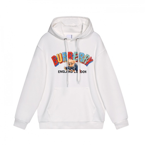 バーバリーメンズカジュアルコットンフーディr03478ホワイト