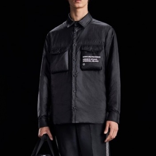 モンクレールモンクレールメンズカジュアルダウンジャケットc02043ブラック