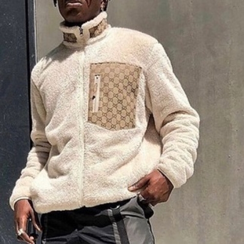 グッチグッチメンズカジュアルジャケットc03275アイボリー