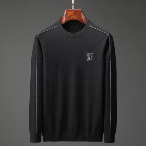 バーバリーバーバリーメンズカジュアルセーターr03481.ブラック