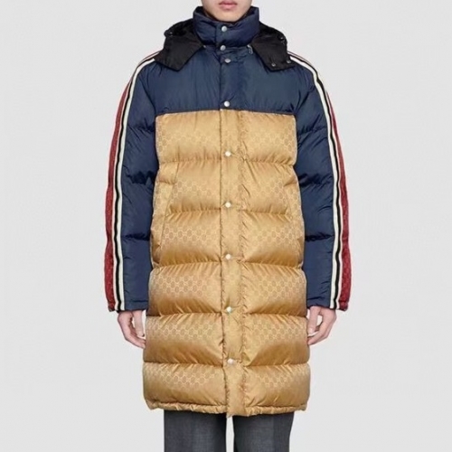 グッチグッチメンズカジュアルダウンパディングc03277ネイビー