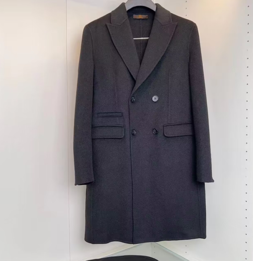 エルメネジルドゼニアエルメネジルドゼニアメンズモダンカシミヤコートg0334.ブラック