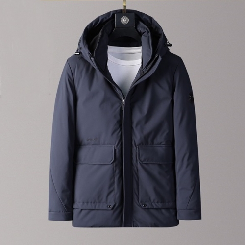 モンクレールモンクレールメンズカジュアルダウンジャケットc02051ネイビー
