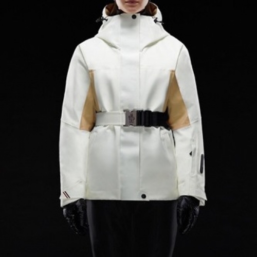 モンクレールモンクレールレディースカジュアルダウンジャケットc02068ホワイト