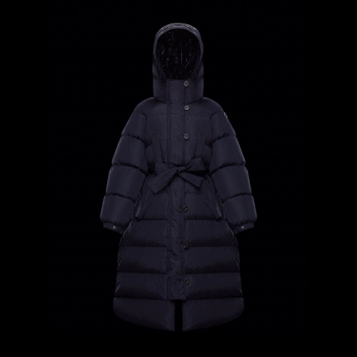 モンクレールモンクレールレディースパッチモダンダックダウンパディングc02070ブラック