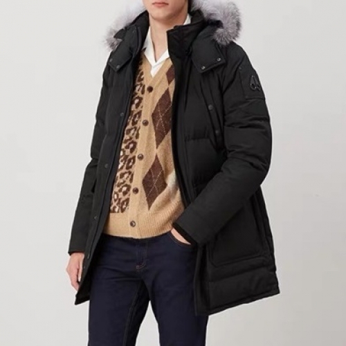 ムースナックルズユニセックスダックダウンパディングo0105ブラック