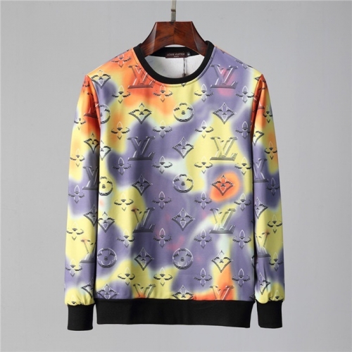 ルイヴィトンルイヴィトンメンズカジュアルコットンスウェットシャツu02508パープル