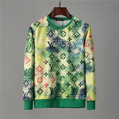 ルイヴィトンルイヴィトンメンズカジュアルコットンスウェットシャツu02509グリーン