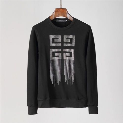 ジバンシィ--ジバンシィメンズカジュアルコットンスウェットシャツv0510ブラック