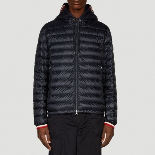 モンクレールモンクレールメンズパッチモダンダックダウンパディングc02088ネイビー