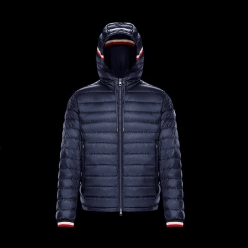 モンクレールモンクレールメンズパッチモダンダックダウンパディングc02090ブルー