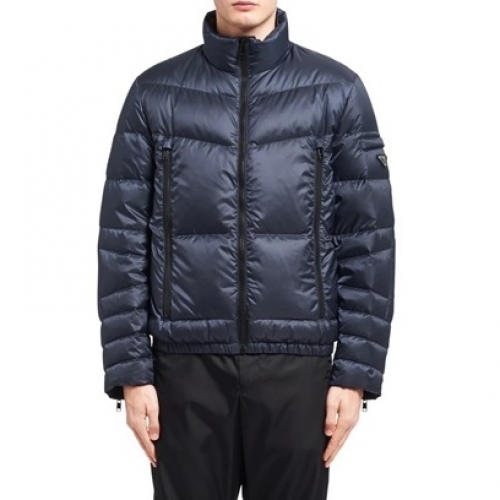 プラダプラダメンズカジュアルダックダウンパディングa01245ネイビー