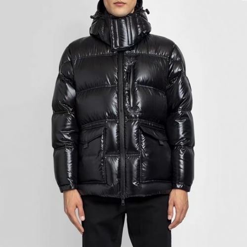 モンクレールモンクレールメンズパッチモダンダックダウンパディングc02100ブラック