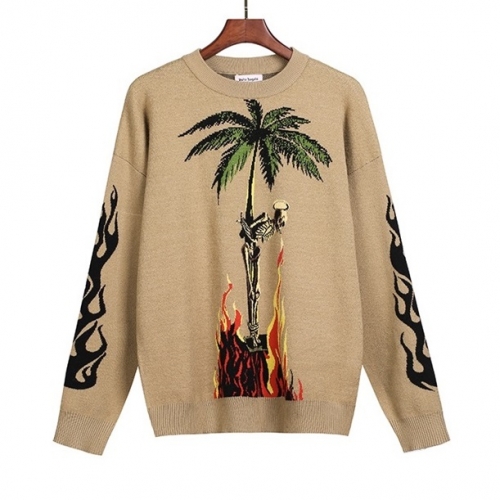 パームエンジェルス-パームエンジェルスメンズクルーネックセーターm0263キャメル