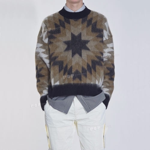 パームエンジェルス-パームエンジェルスメンズクルーネックセーターm0266キャメル