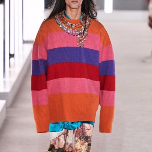 パームエンジェルス-パームエンジェルスメンズクルーネックセーターm0272レッド