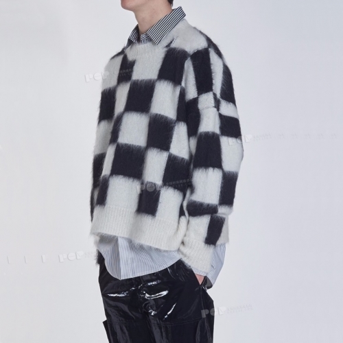 パームエンジェルス-パームエンジェルスメンズクルーネックセーターm0274ブラック