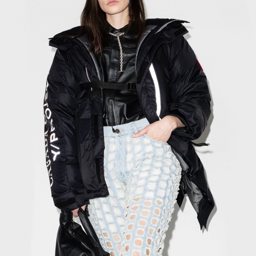 カナダグースカナダグースレディースパッチカジュアルダウンパディングn0357ブラック